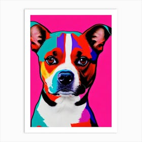 Basenji Andy Warhol Style Dog Art Print