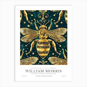 William Morris Exhibition Insects Series 40 Art Print