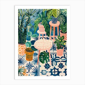 Tropical Garden 25 Art Print