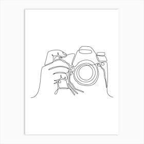 Camera Art Print