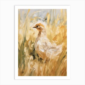 Bird Painting Kiwi 1 Art Print