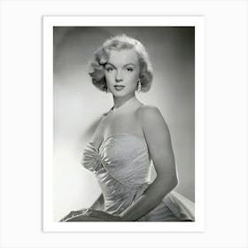 Young Marilyn Monroe Art Print