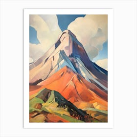 Mount Quincy Adams Usa 2 Mountain Painting Art Print