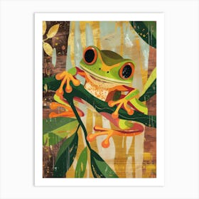 Tree Frog 9 Art Print