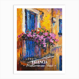 Mediterranean Views Valencia 1 Art Print