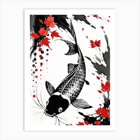 Koi Carp Art Art Print