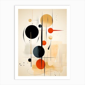 Abstract Painting neutral Art Print