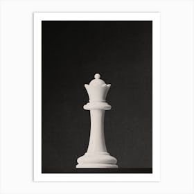 CHESS - The White Queen II Art Print