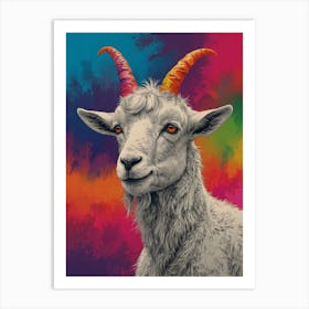 Goat Canvas Print Art Print