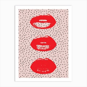 French Kiss Art Print