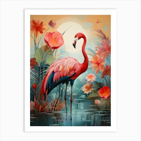 Flamingo Art Print