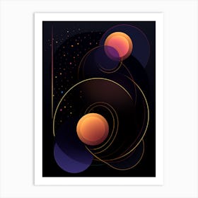 Abstract Space 1 Art Print