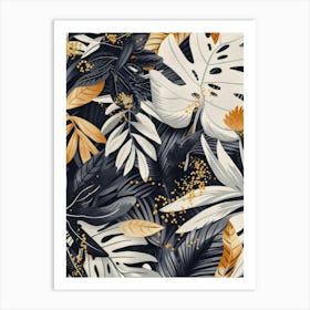 Tropical Leaves 98 Art Print