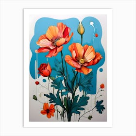 Poppies 47 Art Print