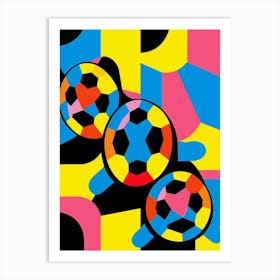 Turtles Abstract Pop Art 3 Art Print