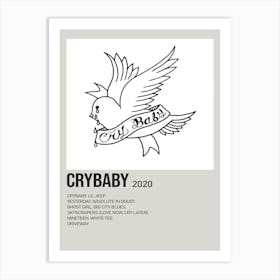 Crybaby Album Lil Peep Limited Poster Canvas Poster 1 Art Print