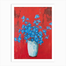 Forget Me Nots Art Print