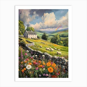 Rolling Hills Of Ireland 11 Art Print