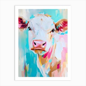 Cow Canvas Art Art Print