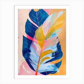 Tropical Leaf 1 Art Print