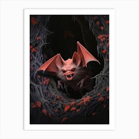 Lesser Horseshoe Bat 5 Art Print