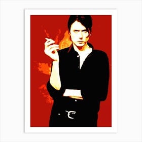 Brett Anderson suede britpop band music 16 Art Print