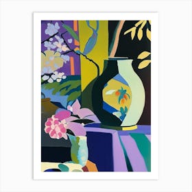 Koraku En, 1, Japan Abstract Still Life Art Print