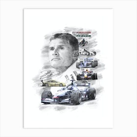 David Coulthard Art Print