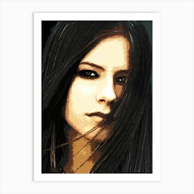 Avril Lavigne Art Print