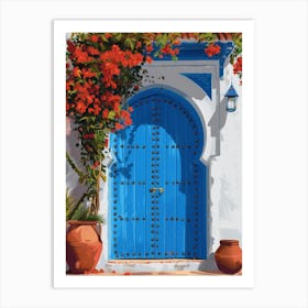 Blue Door 61 Art Print