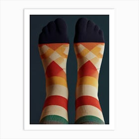 Colorful Socks 1 Art Print