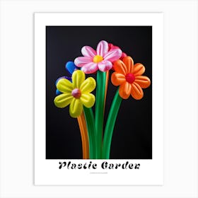 Bright Inflatable Flowers Poster Everlasting Flower 2 Art Print