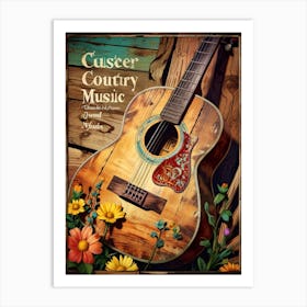 Cusser Country Music Art Print