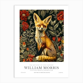 William Morris Exhibition Animals Series 44 Art Print