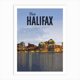 Visit Halifax Art Print