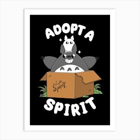 Adopt A Spirit Art Print