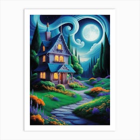 Fairytale House Art Print