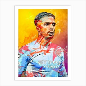 Jack Grealish Manchester City 1 Art Print