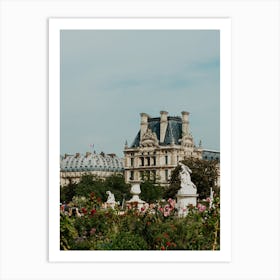 Tuileries Garden, Paris 7 Art Print