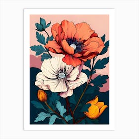 Poppies 40 Art Print