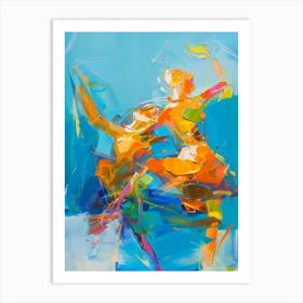 Dancers 7 Art Print