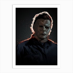 Michael Myers Displate Art Print