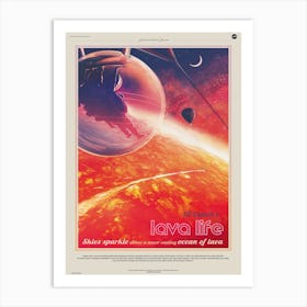 55 Cancri Space Travel Nasa Poster Art Print