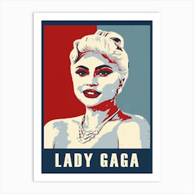 Lady Gaga Art Print