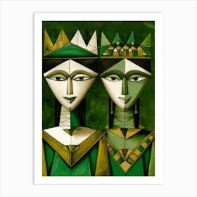 Two Queens Art Print