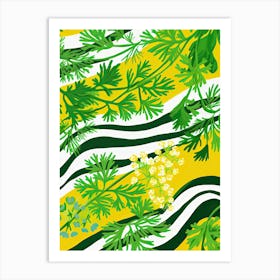 Dill Summer Illustration 2 Art Print