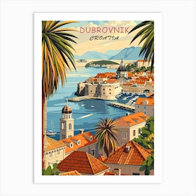 Dubrovnik Croatia Art Print