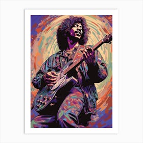 Jimi Hendrix Purple Haze 2 Art Print