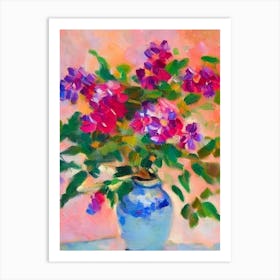 Jasmine Matisse Style Flower Art Print