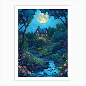 House In The Forest 2 Art Print